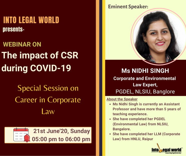 The impact of CSR during COVID-19