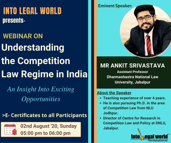 Understanding The Competition Law Regime In India